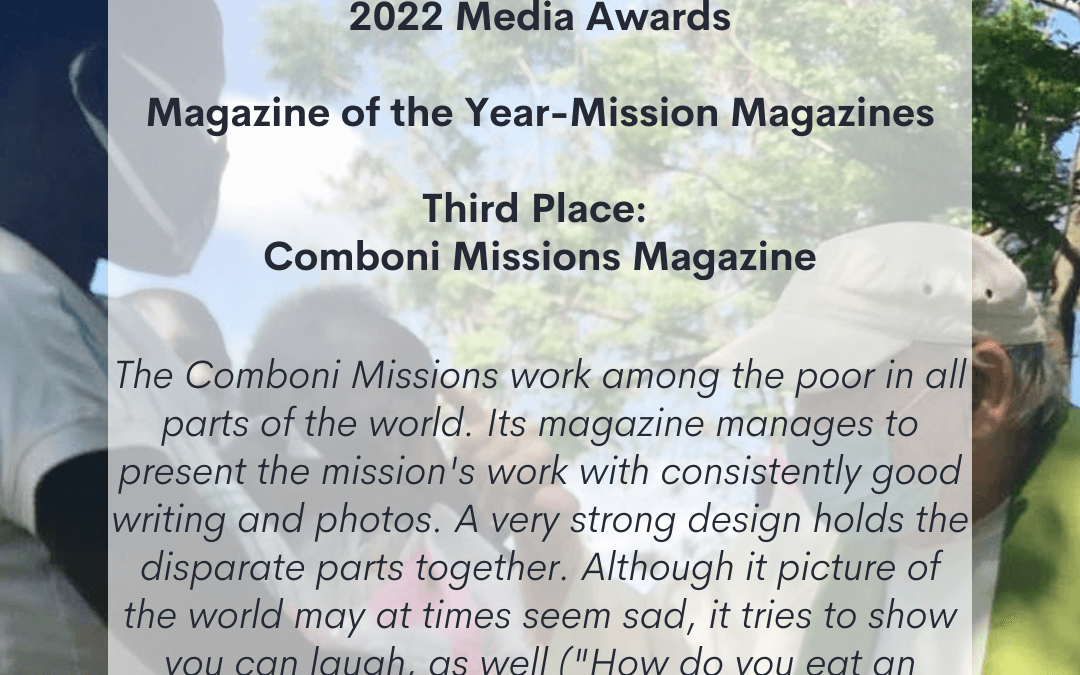 Comboni Missions Magazine Brings Home Awards