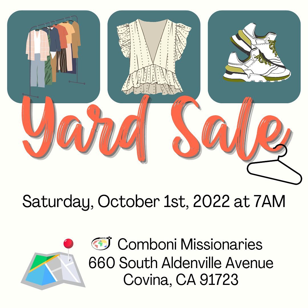 yard sale Saturday, Oct. 1