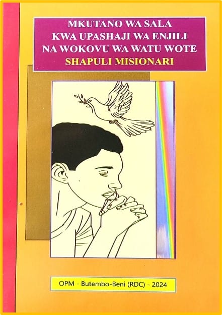 Cover of a Missionary Prayer Book in Swahili 